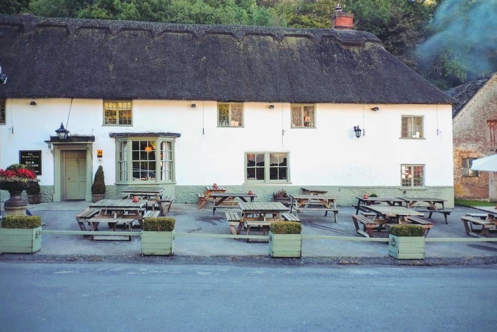 Hotel Hambro Arms Milton Abbas Zewnętrze zdjęcie